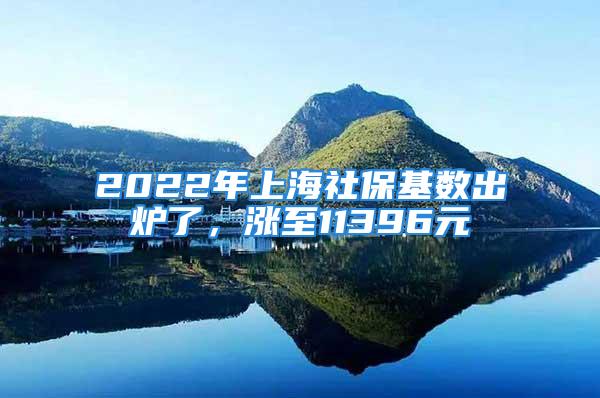 2022年上海社?；鶖党鰻t了，漲至11396元