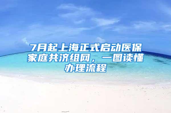 7月起上海正式啟動醫保家庭共濟組網，一圖讀懂辦理流程