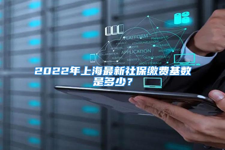 2022年上海最新社保繳費基數是多少？