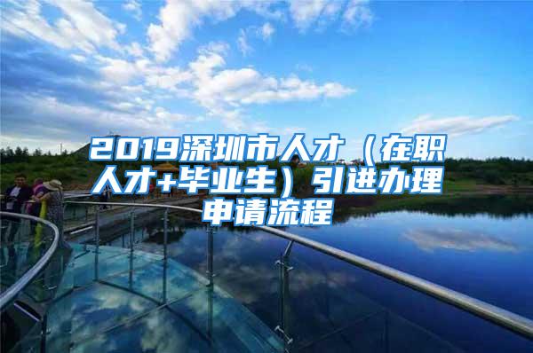 2019深圳市人才（在職人才+畢業生）引進辦理申請流程