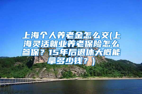 上海個人養老金怎么交(上海靈活就業養老保險怎么參保？15年后退休大概能拿多少錢？)