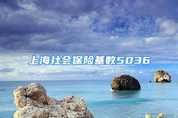 上海社會保險基數5036